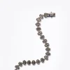 Small 3D Baguette Tile Chain Bracelet - Pyrite