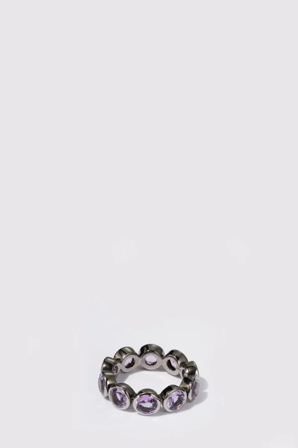 Small Dot Eternity Band - Rose of France