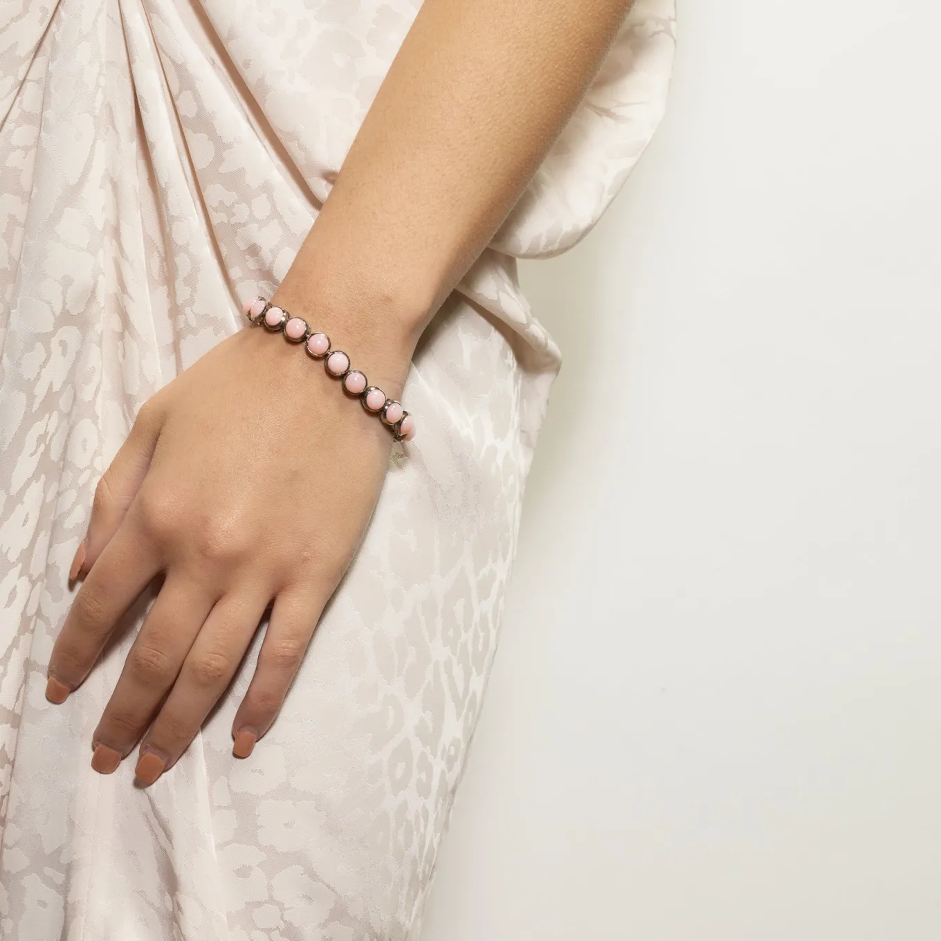 small_dot_tennis_bracelet_1-1.webp Small Dot Tennis Bracelet - Pink Opal