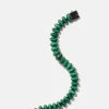 Small Elliptic Bracelet - Malachite