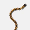 Small Elliptic Bracelet - Tiger's Eye