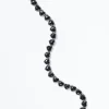 Small Heart Bracelet - Black Spinel