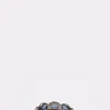 Small Scallop Band Ring - Blue Kyanite