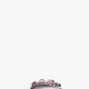 Small Scallop Band Ring - Ruby