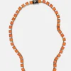 Small Tile Rivière Necklace - Carnelian