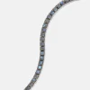 Small Tile Tennis Bracelet - Labradorite