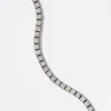 Small Tile Tennis Bracelet - Rainbow Moonstone