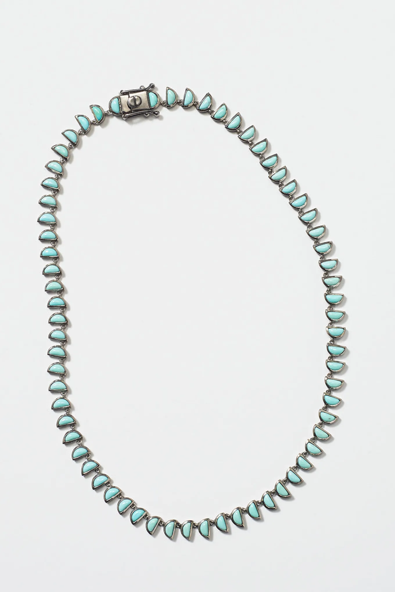 small_worm_rivire_necklac_0.webp Small Worm Rivière Necklace - Turquoise