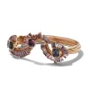 Triple Stone Fray Cuff - Spinel
